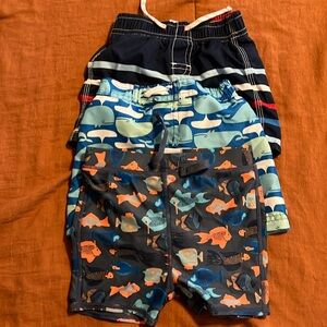 Boys swim shorts sizes ranges